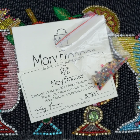 Mary Frances Drinks on Me Beaded Cocktail Bag - Picture 16 of 16